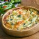torta salata con la farina di quinoa