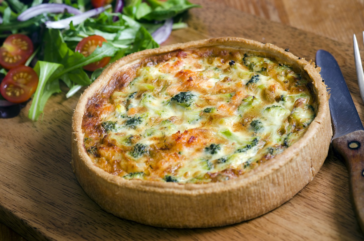 Come fare una torta salata con la farina di quinoa