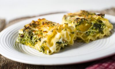 lasagne al pesto e ricotta