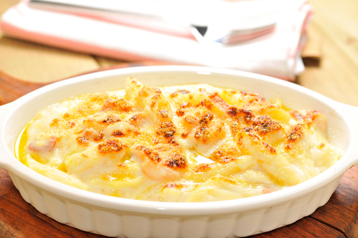 La pasta al forno con i fiori di zucca, il primo piatto per le feste di Natale