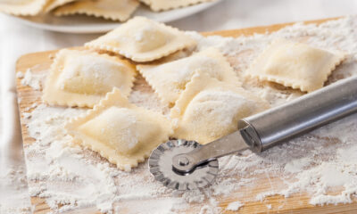 I ravioli al pistacchio e pancetta per un primo appetitoso