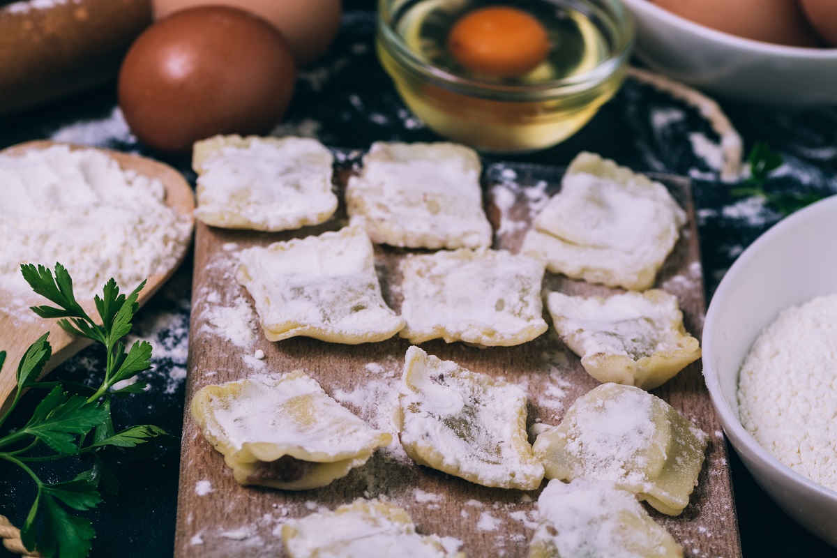 La ricetta dei tortelli alle erbette fatti in casa