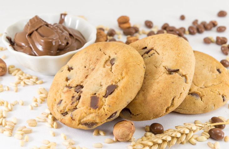 Ecco i biscotti cioccolato e nocciole di Cotto e Mangiato