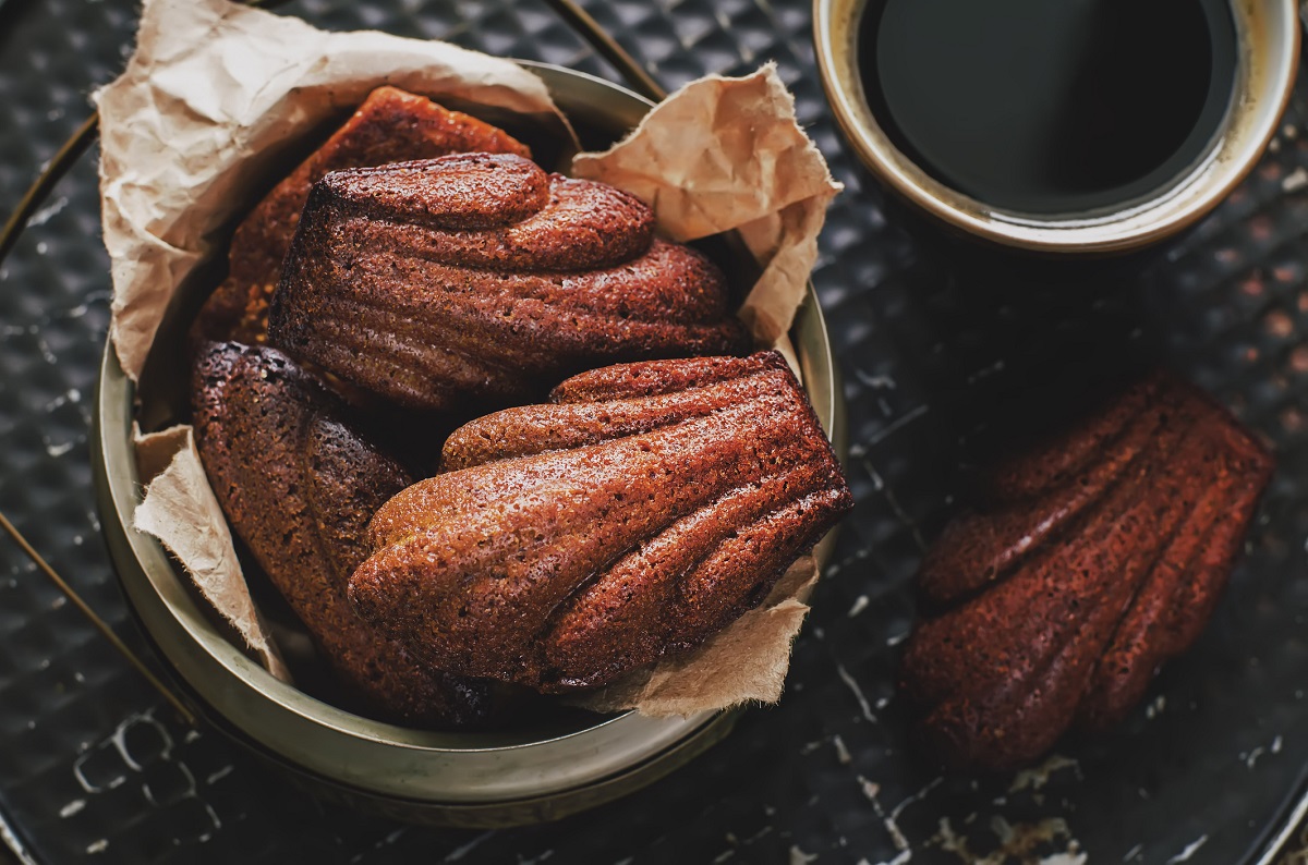 La madeleine al cioccolato con la ricetta golosa