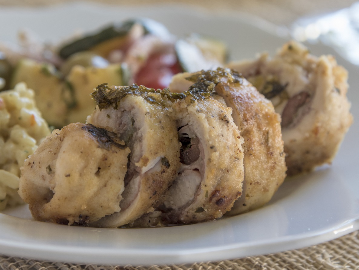 La ricetta del petto di pollo ripieno ai funghi in versione light