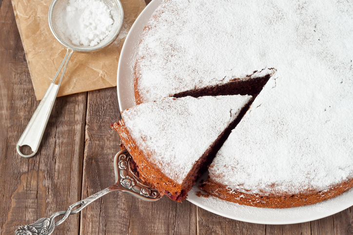 La torta di farro e cioccolato con la ricetta sana