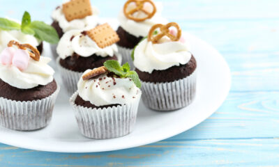 I cupcake al cioccolato e menta con la ricetta facile
