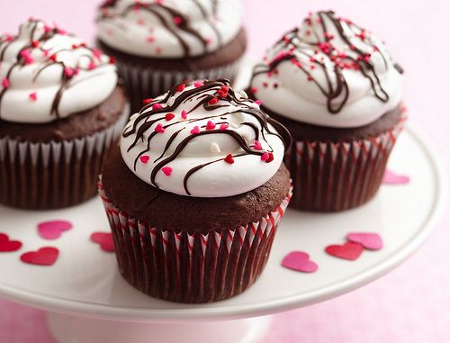 Le più belle decorazioni per i cupcakes di San Valentino