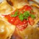 Ravioli ricotta e limone al sugo di zuppa di pesce