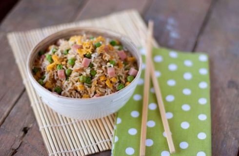 Il riso alla cantonese con la ricetta di Benedetta Parodi