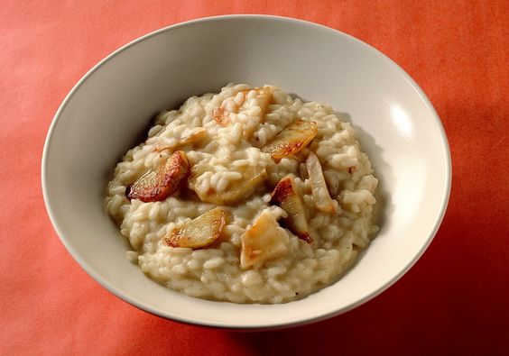 Il risotto al topinambur e speck per un primo sfizioso