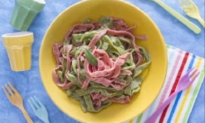 tagliatelle colorate