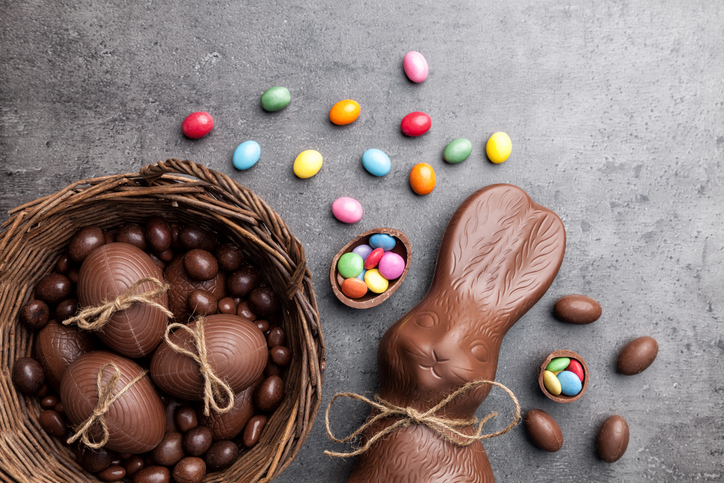 I coniglietti di Pasqua al cioccolato da fare con i bambini