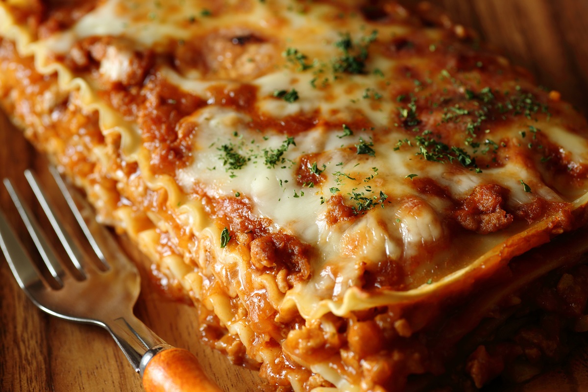 La ricetta delle lasagne senza besciamella