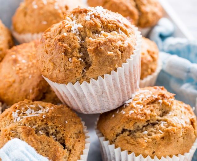 I muffin alla ricotta e cocco perfetti per la merenda