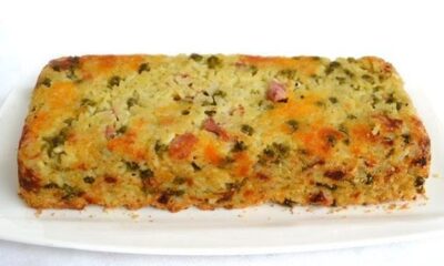 Il timballo di riso ai funghi e piselli con la ricetta gustosa