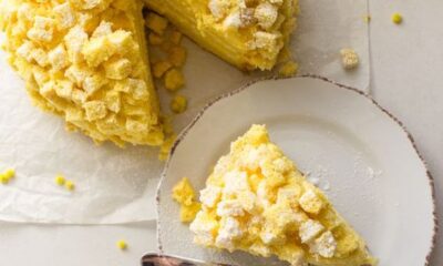 Torta mimosa con chantilly al limone: la ricetta golosa