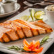 Trancio di salmone alla griglia