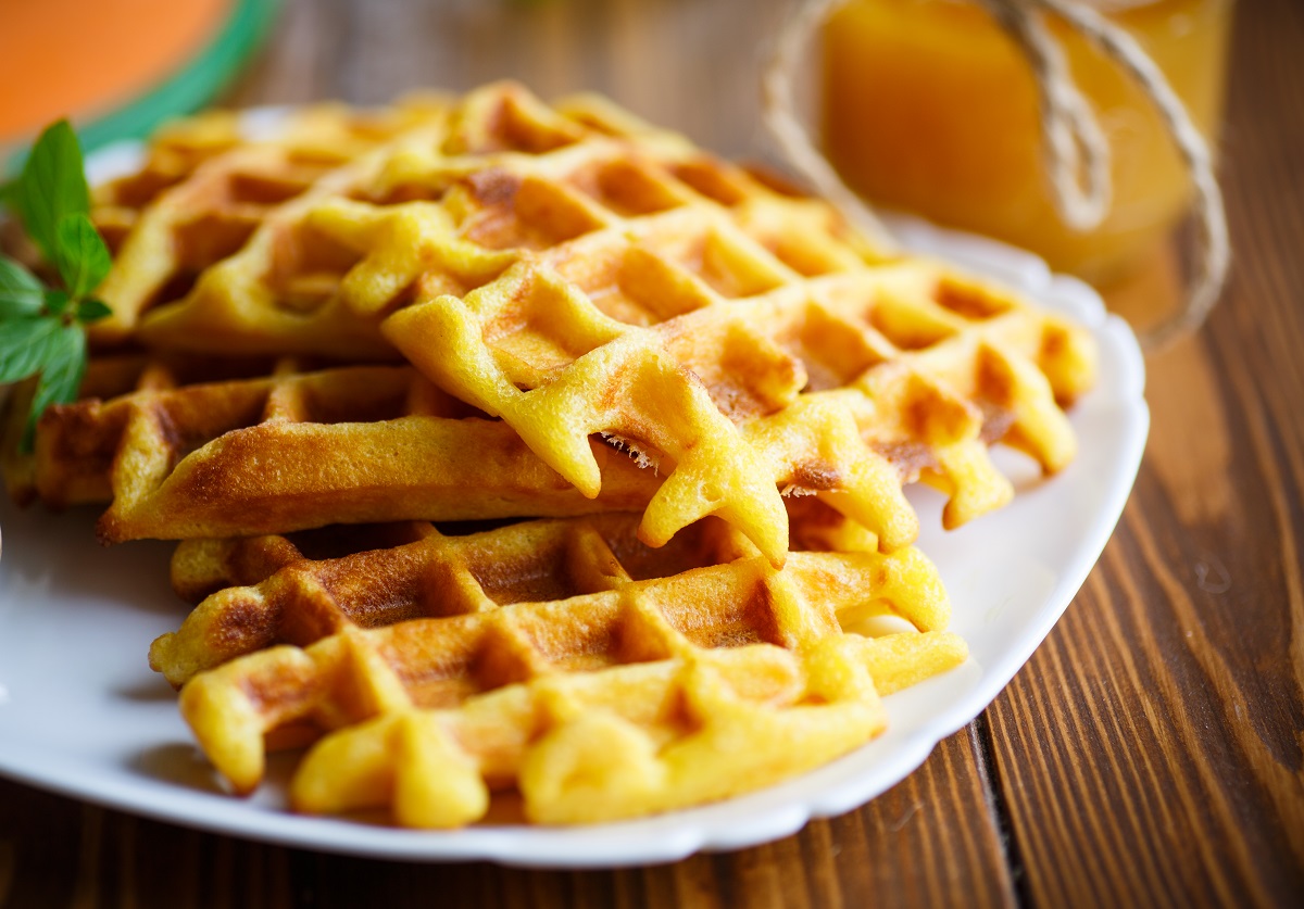 La ricetta dei waffle di patate per l&#8217;aperitivo