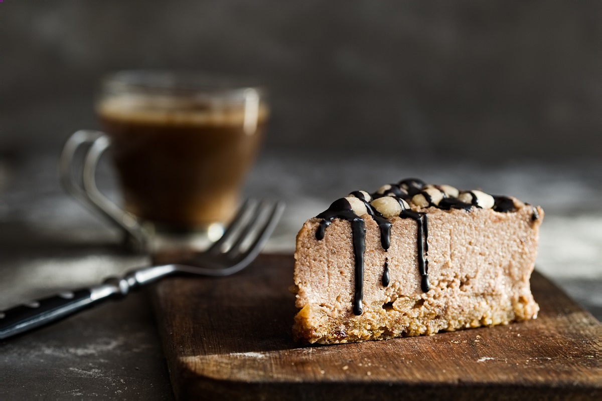 La cheesecake con nutella e cocco per il pranzo della domenica