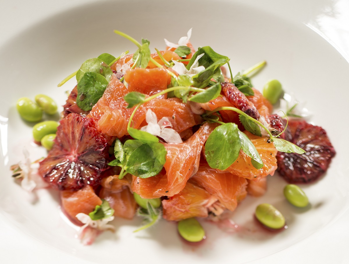 L&#8217;insalata di arance e salmone con la ricetta light