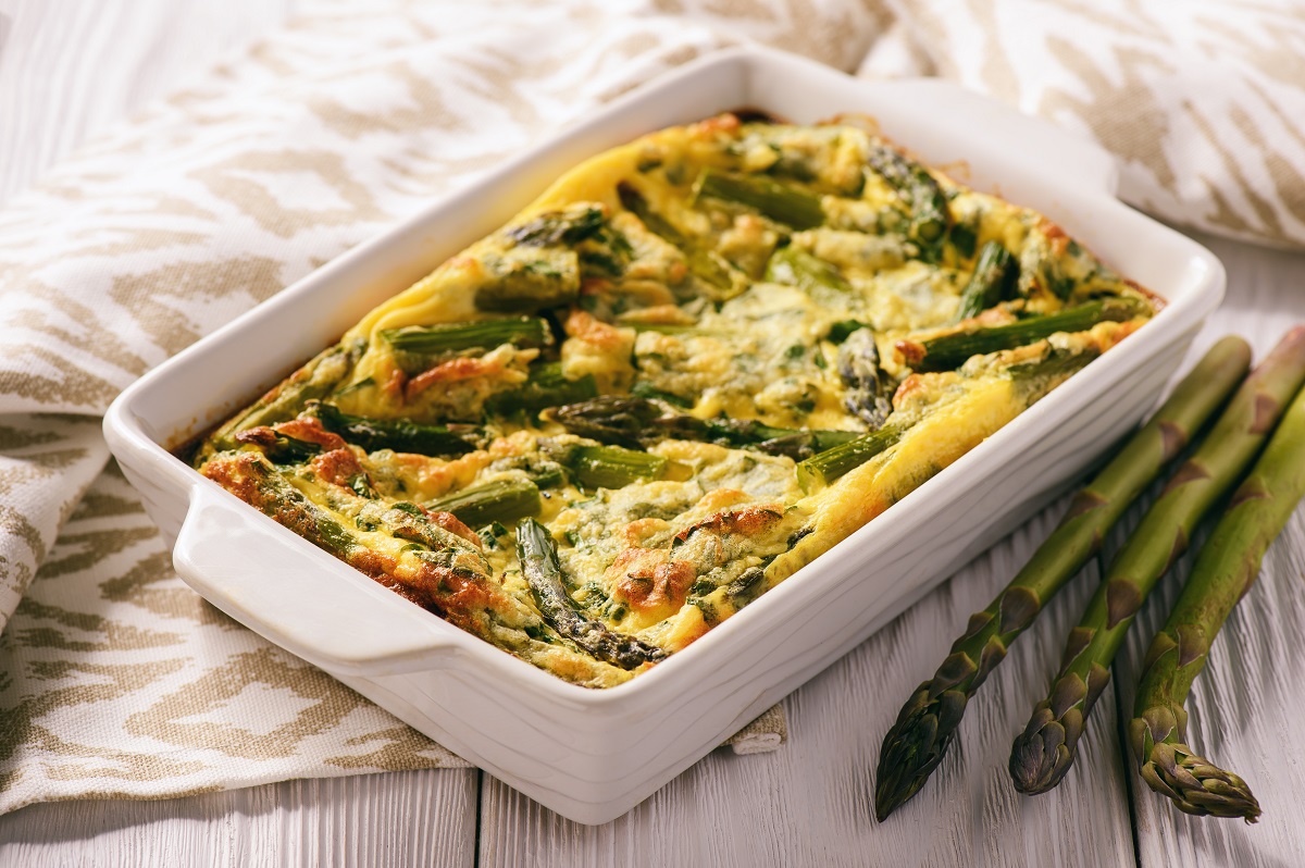 La frittata di asparagi selvatici perfetta per la primavera