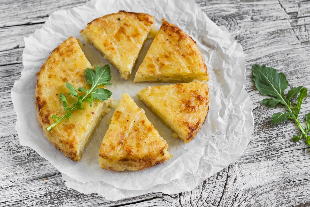 Come fare la frittata con cipolle e patate