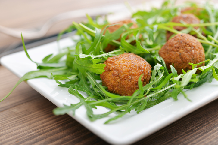 Le polpette di piselli con la ricetta semplice