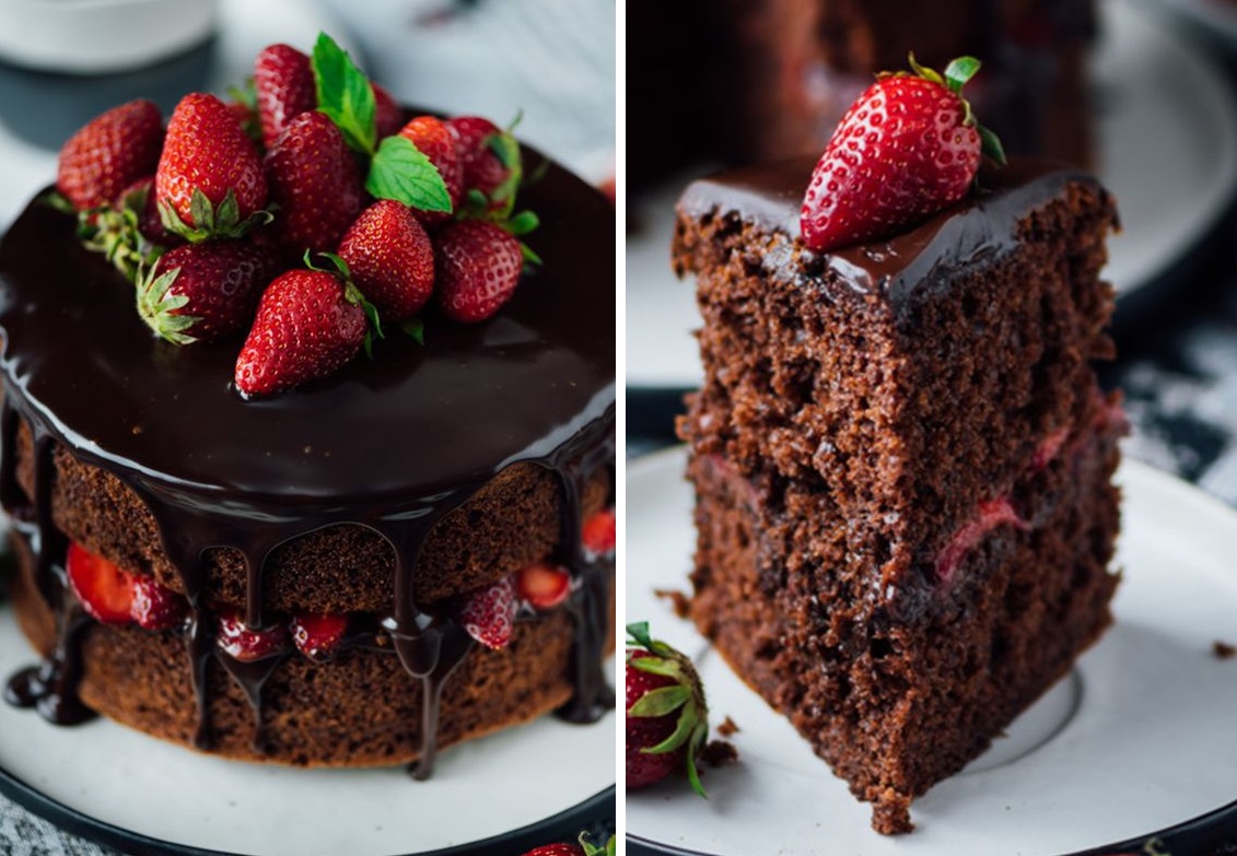 Festa della mamma: la ricetta della torta con fragole e cioccolato