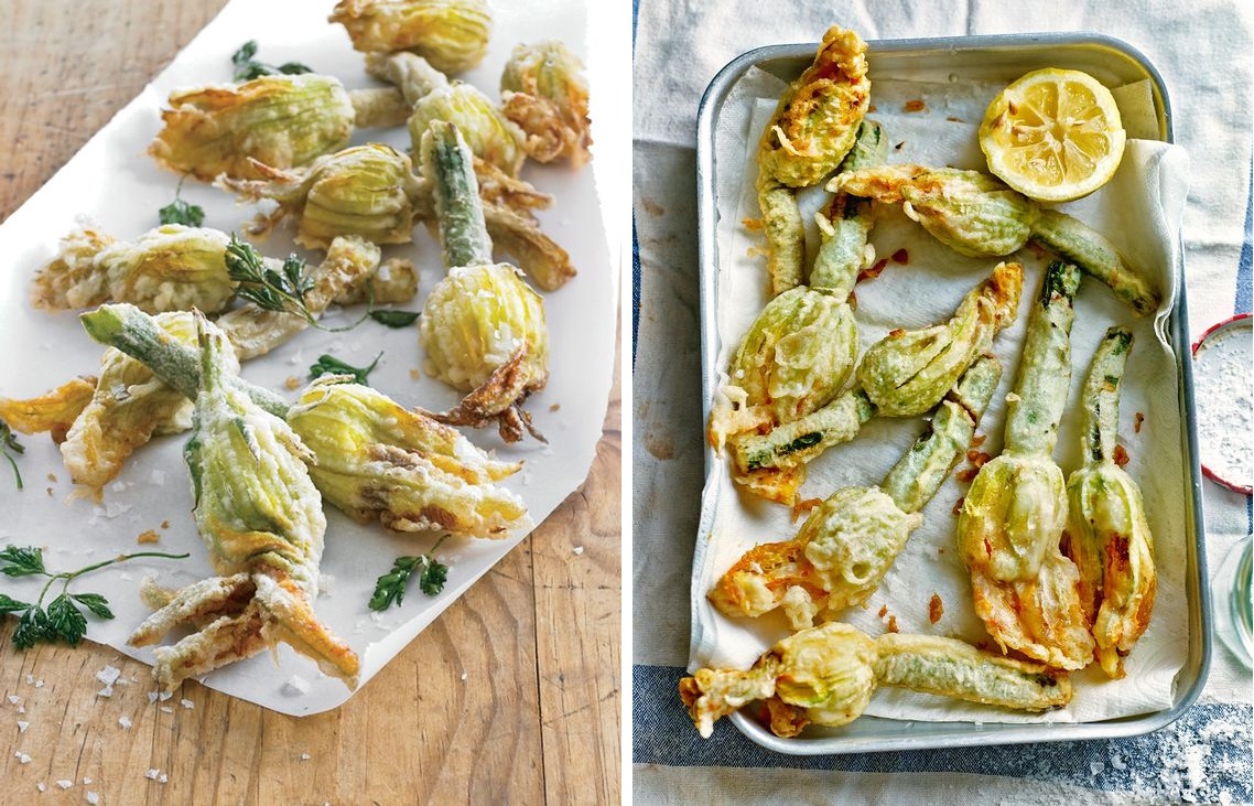 Come fare i fiori di zucca gratinati