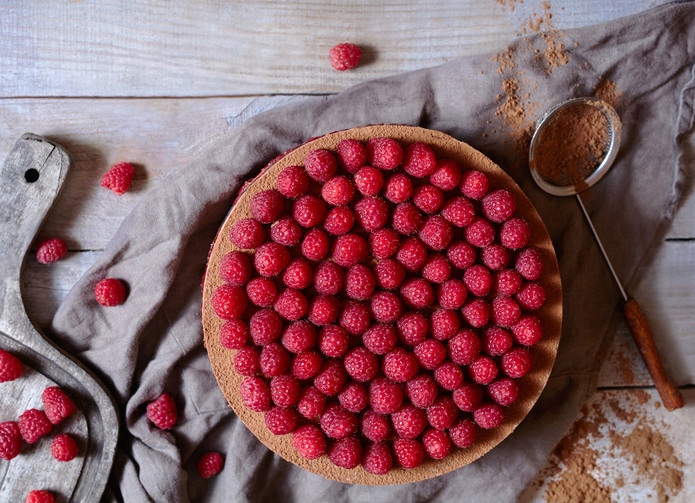 La torta lamponi e cocco con la ricetta veloce