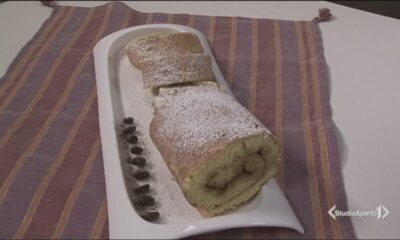 Rotolo con crema al caffè