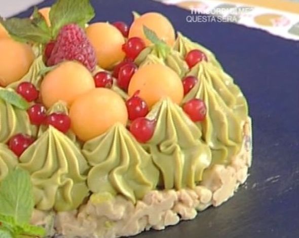 La video ricetta della torta al pistacchio e melone della Prova del Cuoco