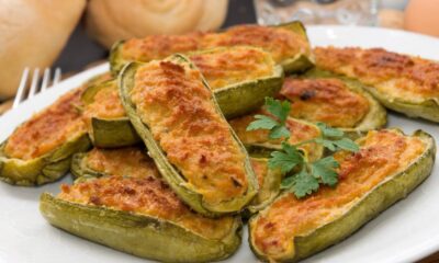 Le zucchine ripiene alla ligure per un secondo sfizioso