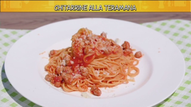 Chitarrine alla teramana, la video ricetta