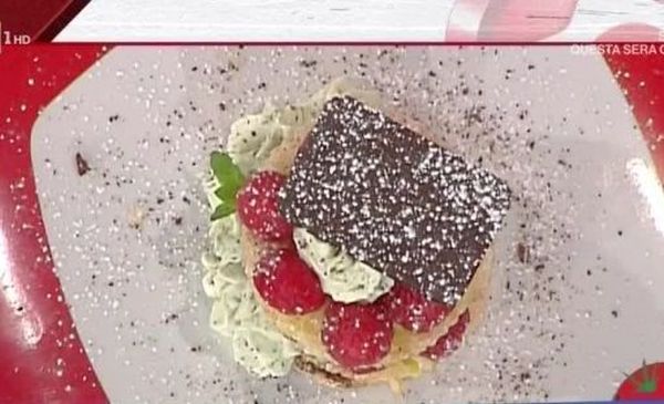 I french toast con yogurt alla vaniglia e lamponi con la video ricetta della Prova del Cuoco