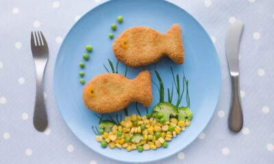 insalata con le polpette di pesce