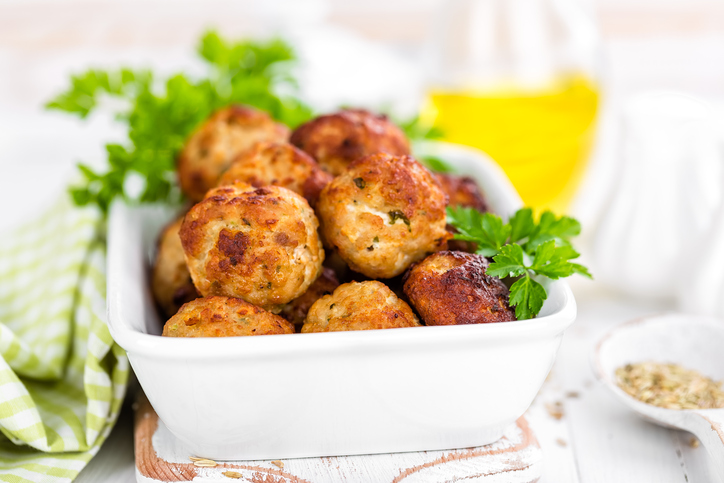 Le polpette di bulgur di soia con la ricetta semplice