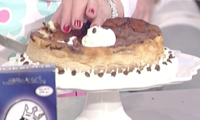 La video ricetta della torta di ricotta al caffè della Prova del Cuoco