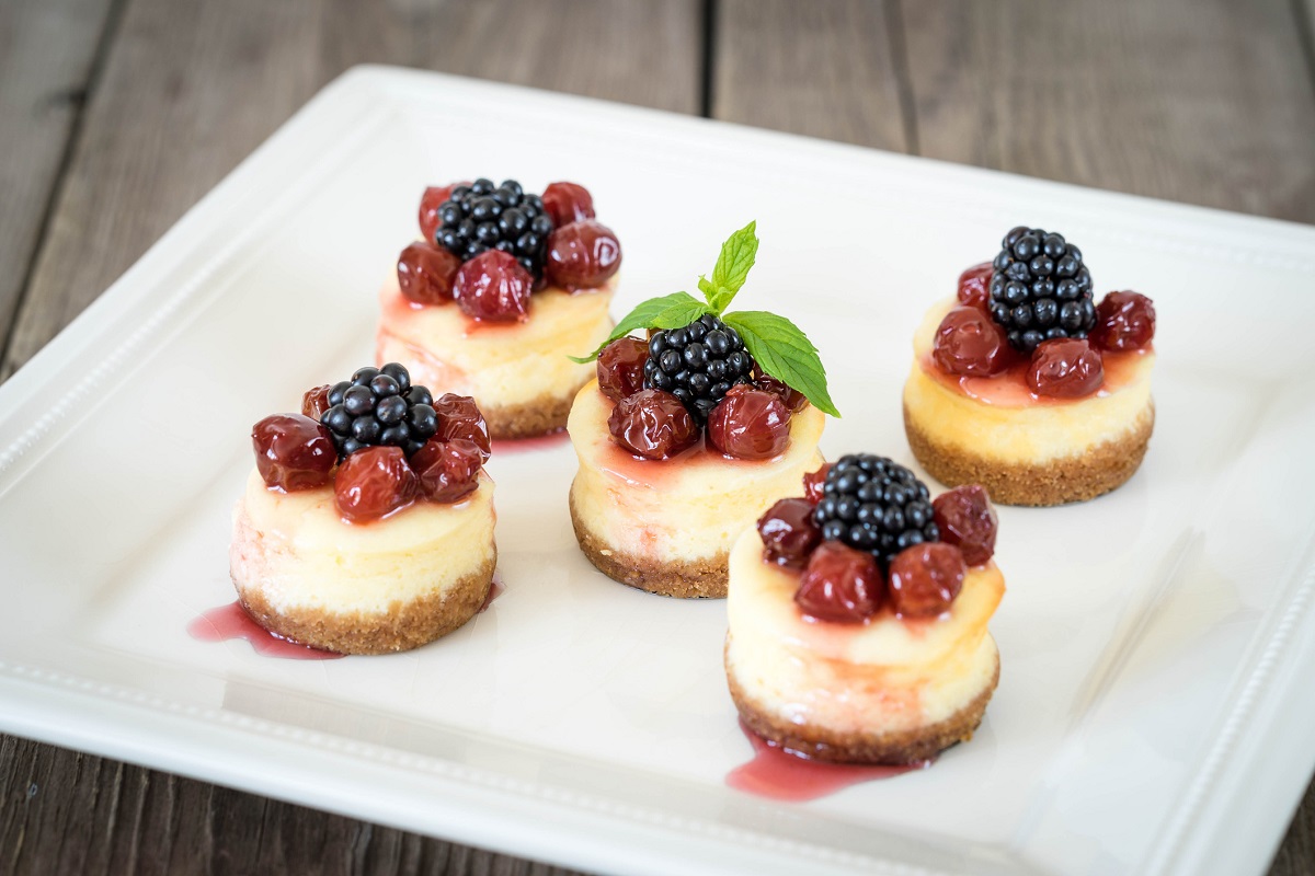 Come fare le mini cheesecake senza cottura