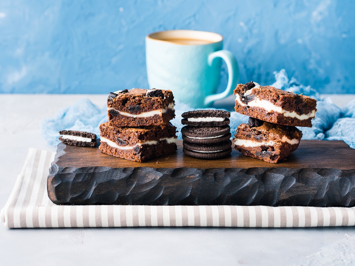 Brownies al cioccolato farciti, la ricetta golosa