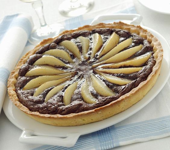 La crostata pere e cioccolato con la ricetta semplice