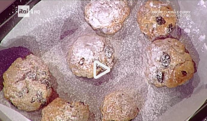 La video ricetta dei dolcetti al vin santo della Prova del Cuoco