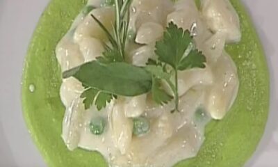 gnocchetti con piselli e caciofiore