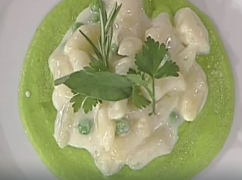 La video ricetta degli gnocchetti con piselli e caciofiore dalla Prova del Cuoco