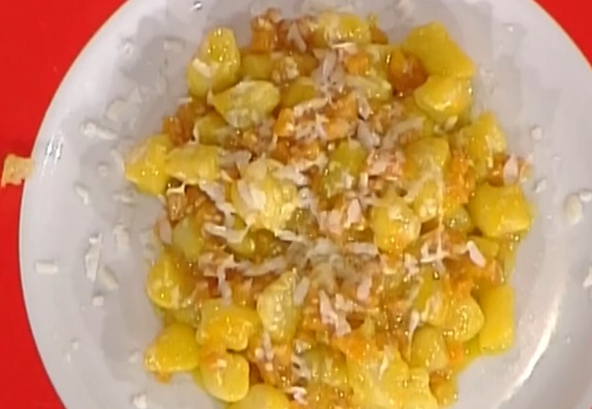 Gli gnocchetti con zucca e caciocavallo con la video ricetta della Prova del Cuoco