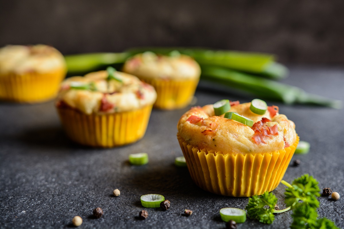 I mini muffin salati per l&#8217;aperitivo