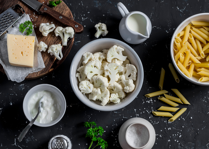 La pasta con cavolfiore bianco ideale per chi è a dieta