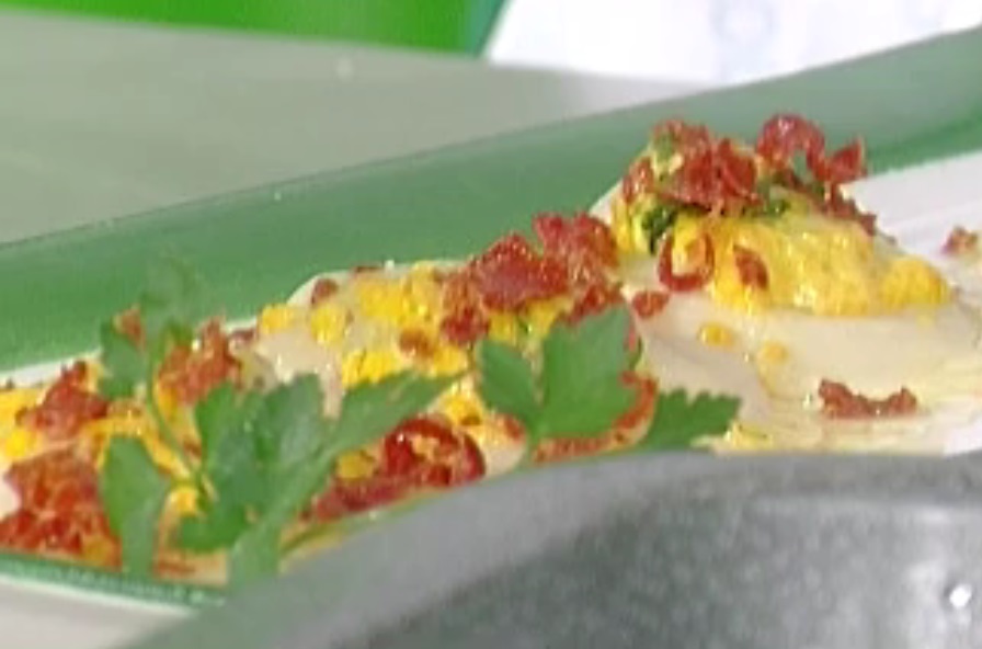 La video ricetta dei ravioli con prosciutto e taleggio dalla Prova del Cuoco