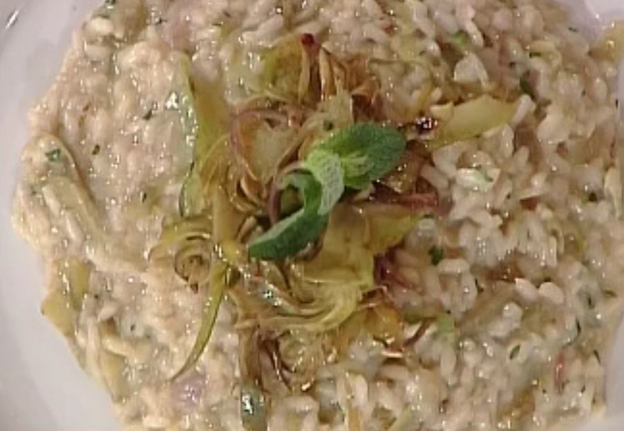 Risotto ai carciofi e menta: la video ricetta della Prova del Cuoco